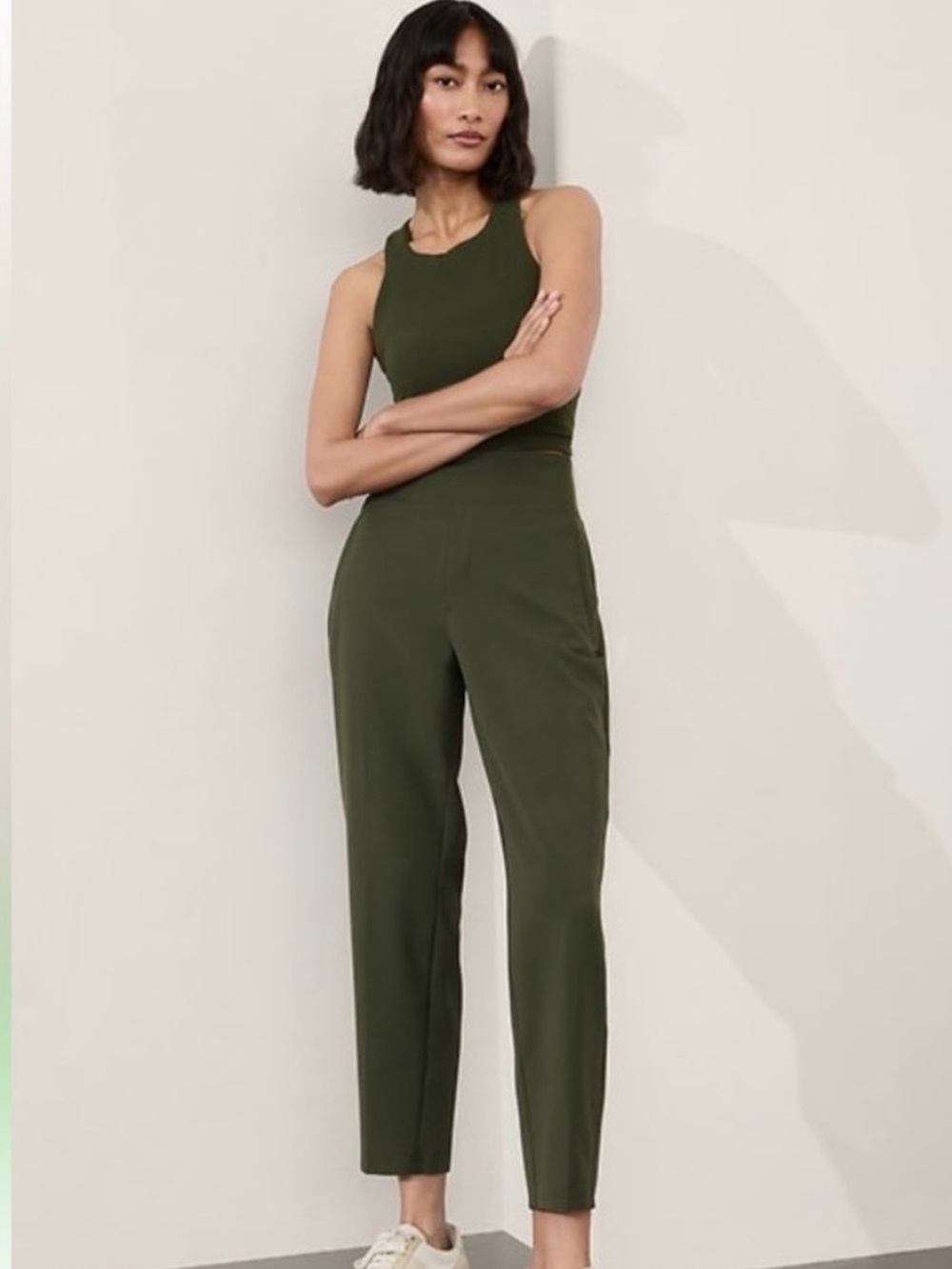 ATHLETA Endless Pant Aspen Olive 12 Petite